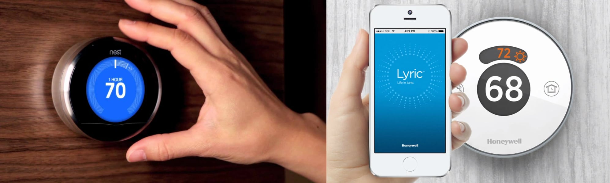 Nest vs Honeywell Lyric