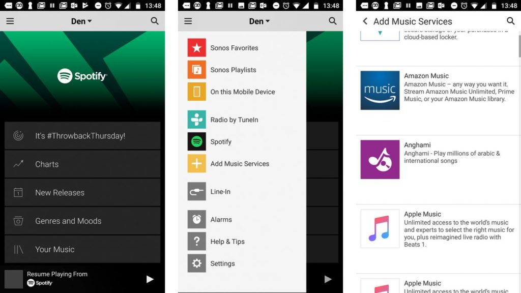 Sonos Mobile Application