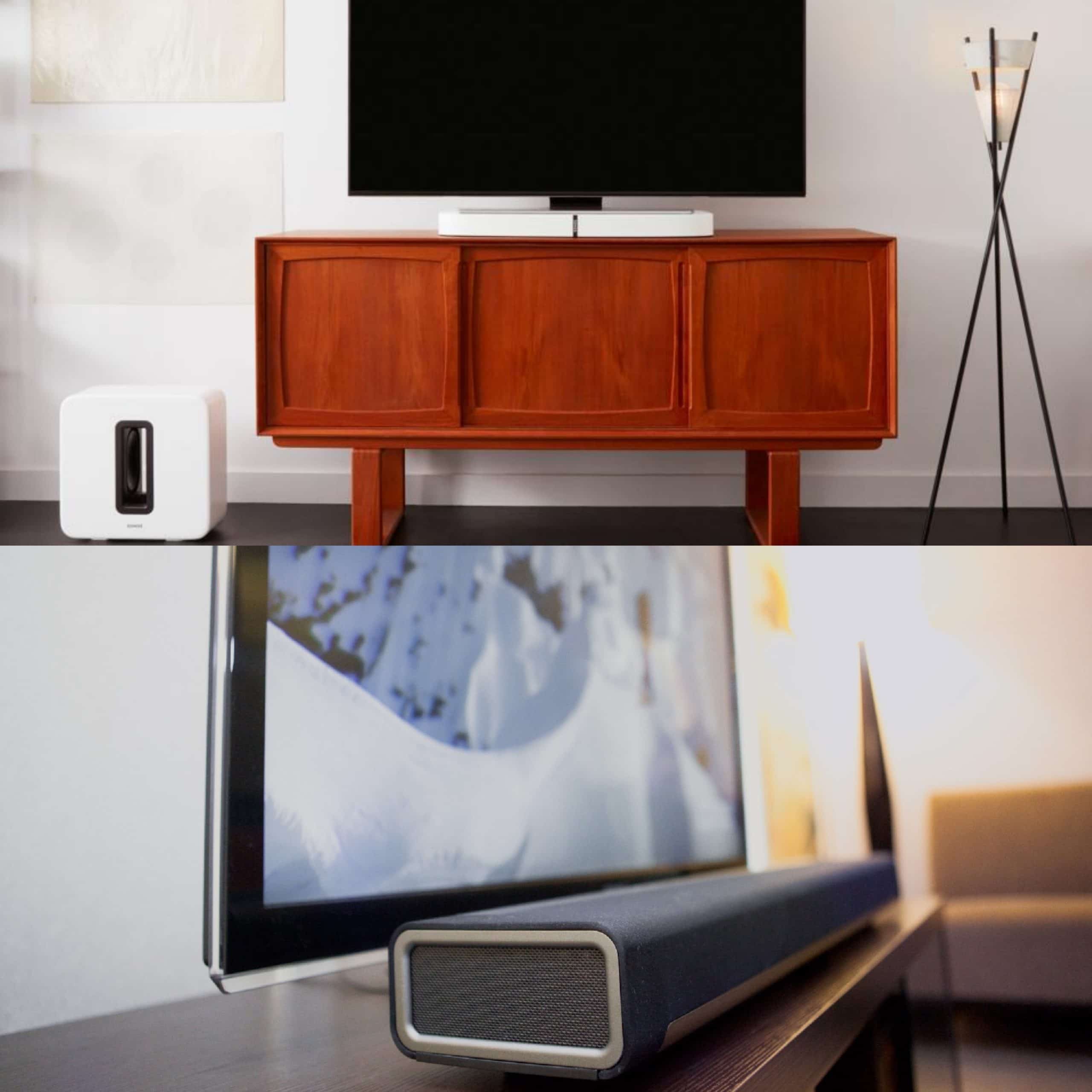 Sonos Playbase vs Playbar