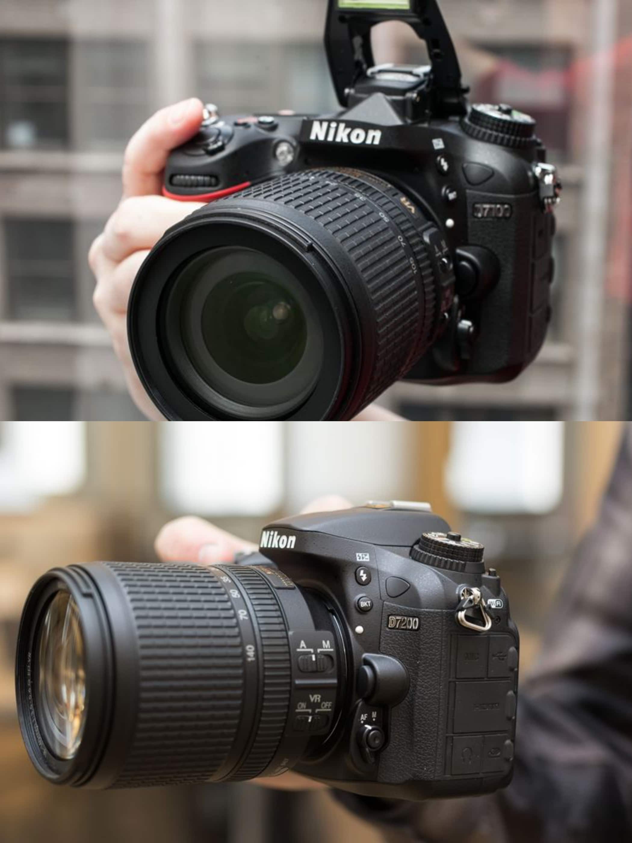 Nikon D7100 vs D7200