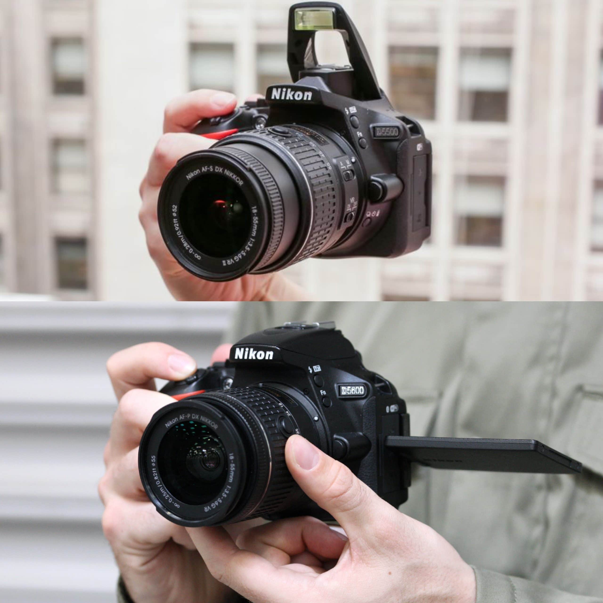 Nikon D5500 vs D5600