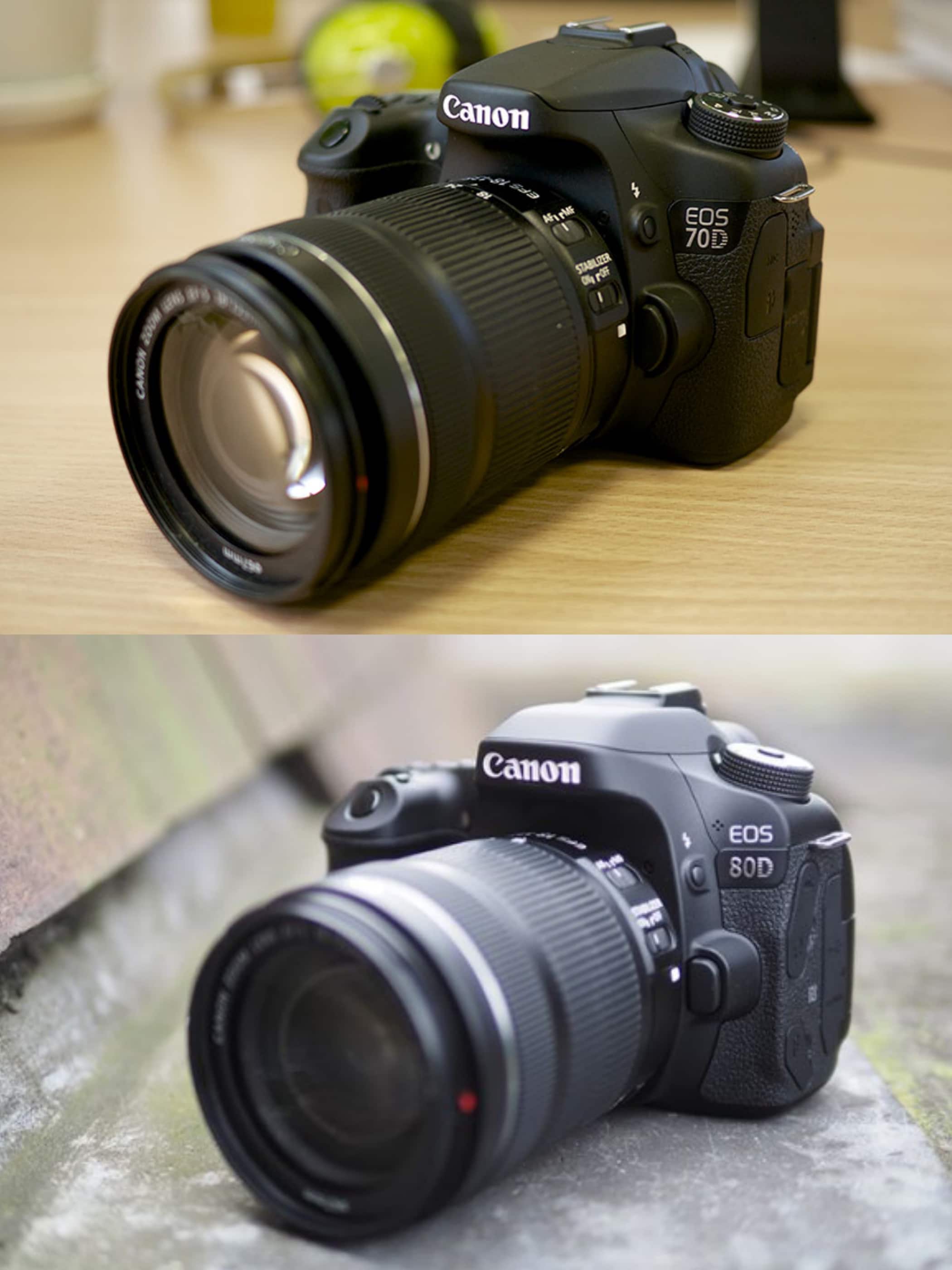 Canon D70 vs D80