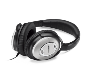 Bose QuietComfort 25 Headphones on table