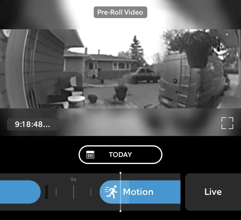 Ring 3 Plus 'Pre-Roll' Feature in action