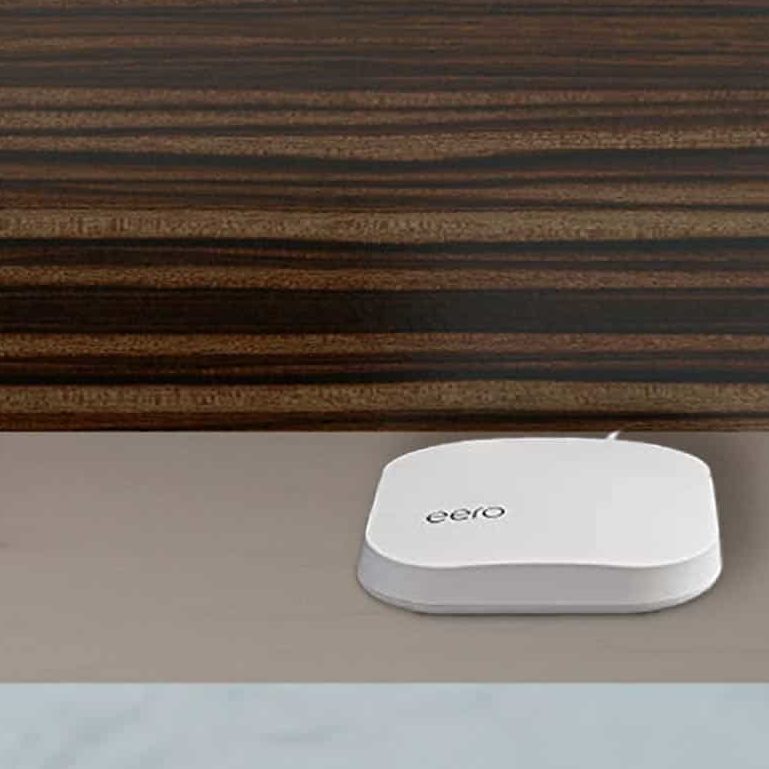 eero on desk