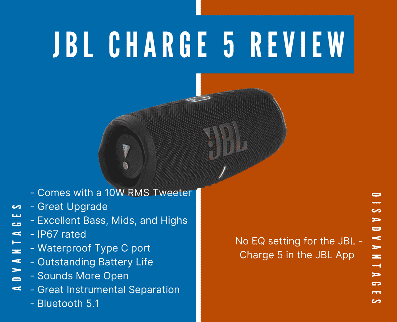 JBL 5 Review: Medium-sized