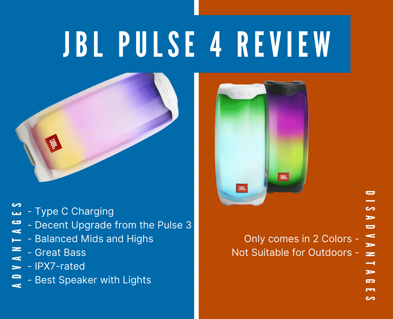 JBL Pulse 4 Review Most Colorful Speaker Yet?