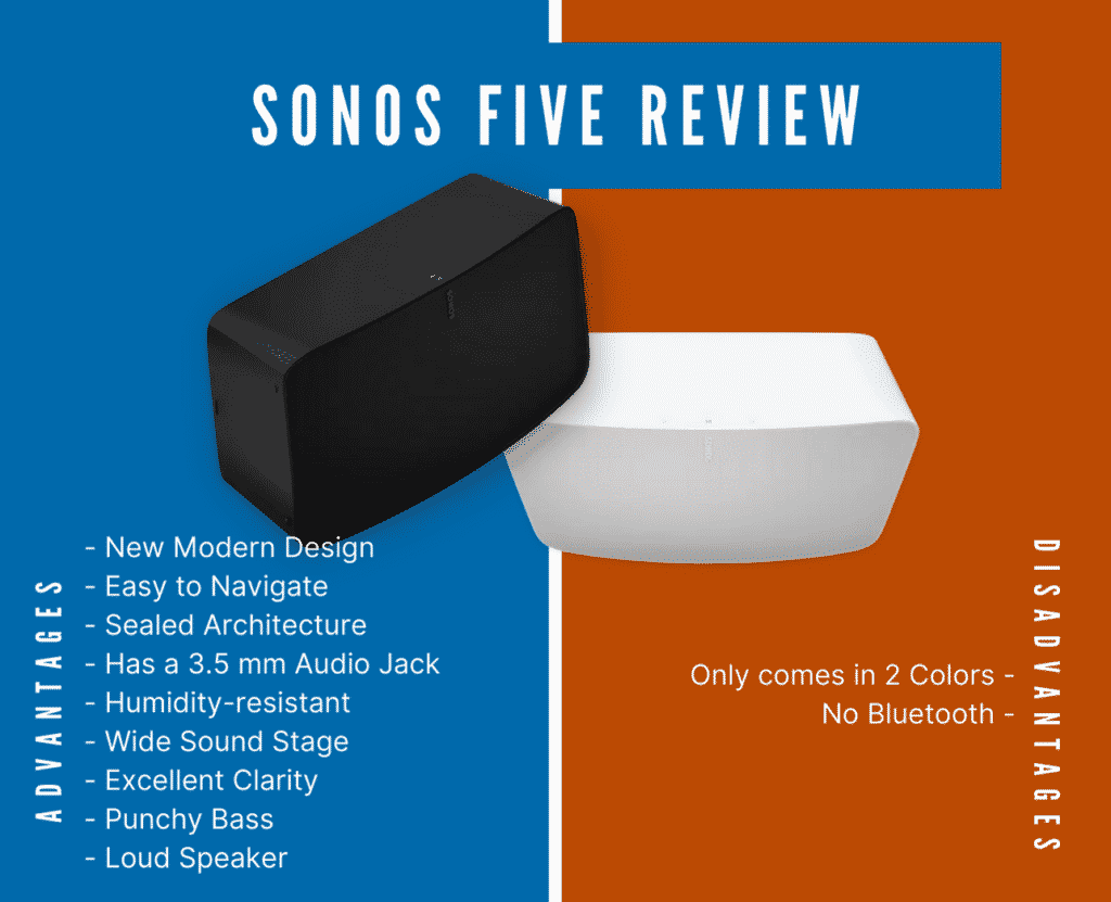 Sonos five lifestyle pros and cons