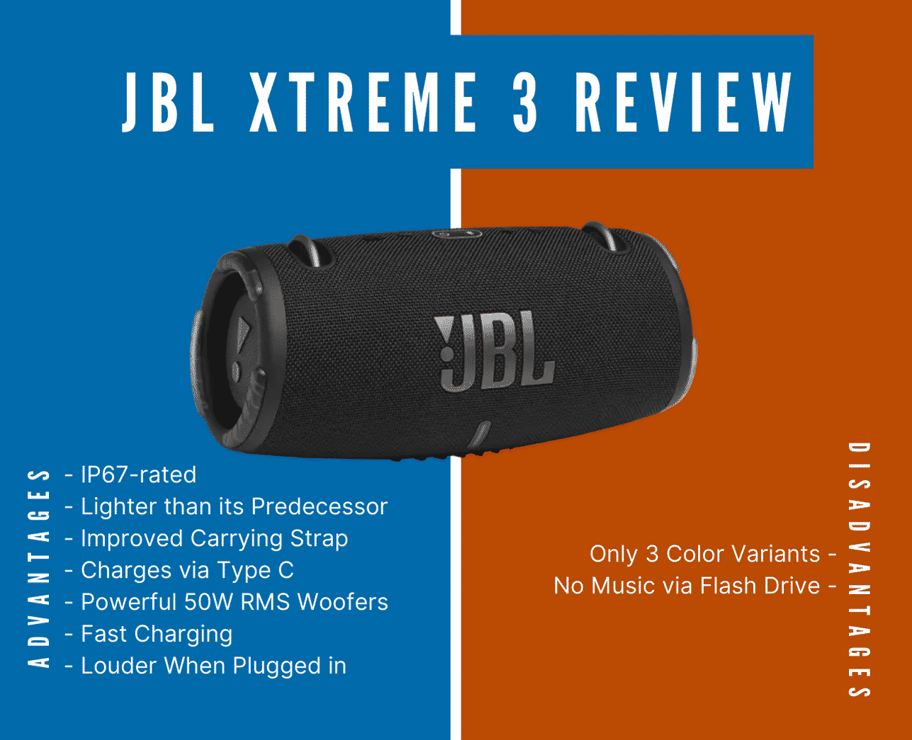 regular collide A central tool that plays an important role JBL Xtreme 3 Review: Beast Speaker!