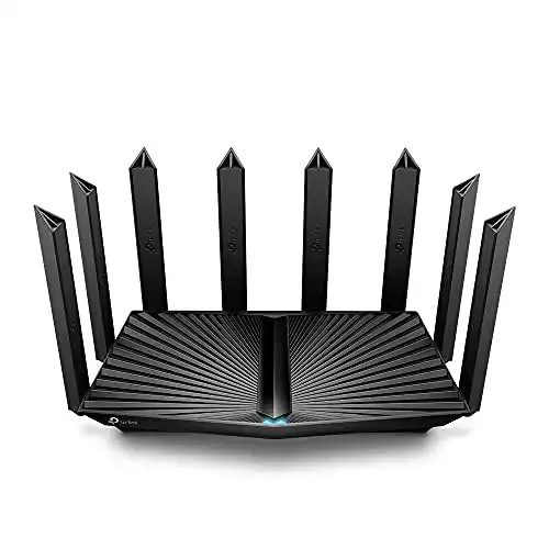 TP-Link AX6600 WiFi 6 Router (Archer AX90)- Tri Band Gigabit Wireless Internet Router, High-Speed ax Router for Gaming, Smart Router for a Large Home (Renewed)