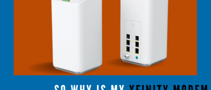 What it means when Xfinity Modem is Blinking Green