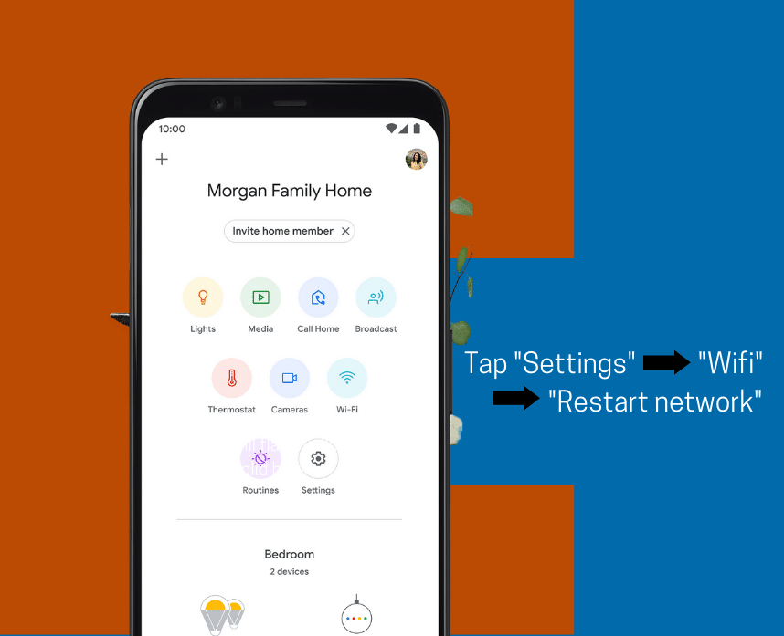 Steps to Restart Your Google Wi-Fi via Google Home App