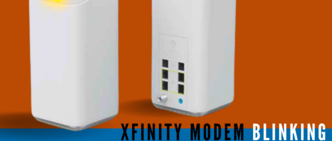 How to fix Xfinity Wifi Modem Blinking Orange