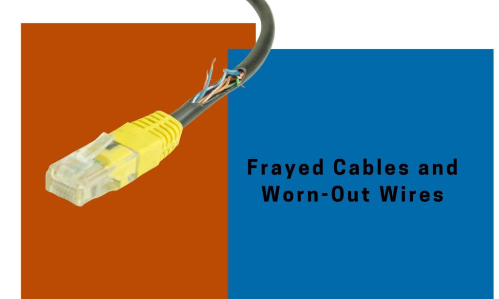 Damaged or Unresponsive Ports can cause the orange light so make sure to check that these ports and cables are not faulty