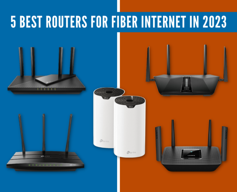 5 Best Routers for Fiber Internet in 2023 