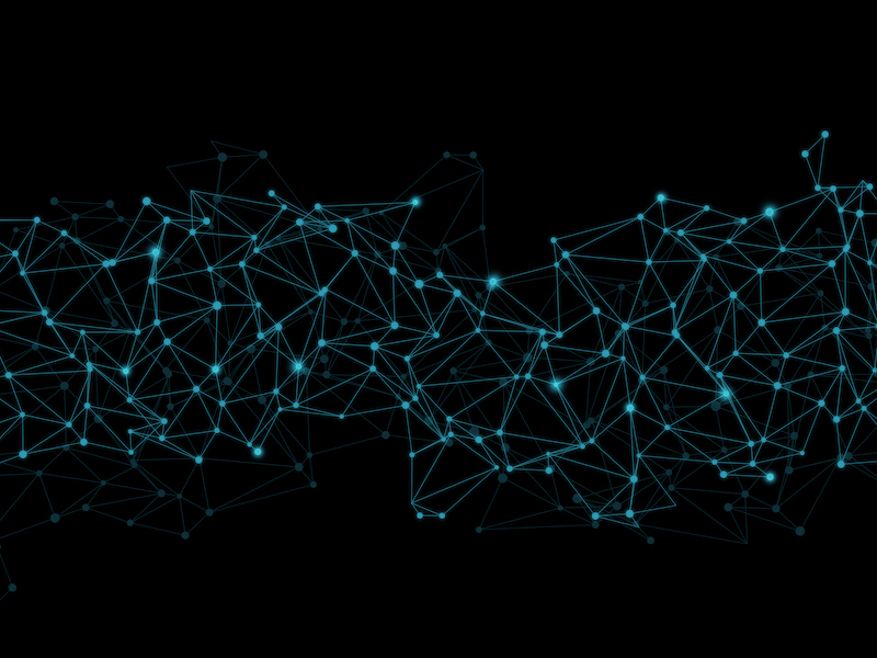 mesh network drawing
