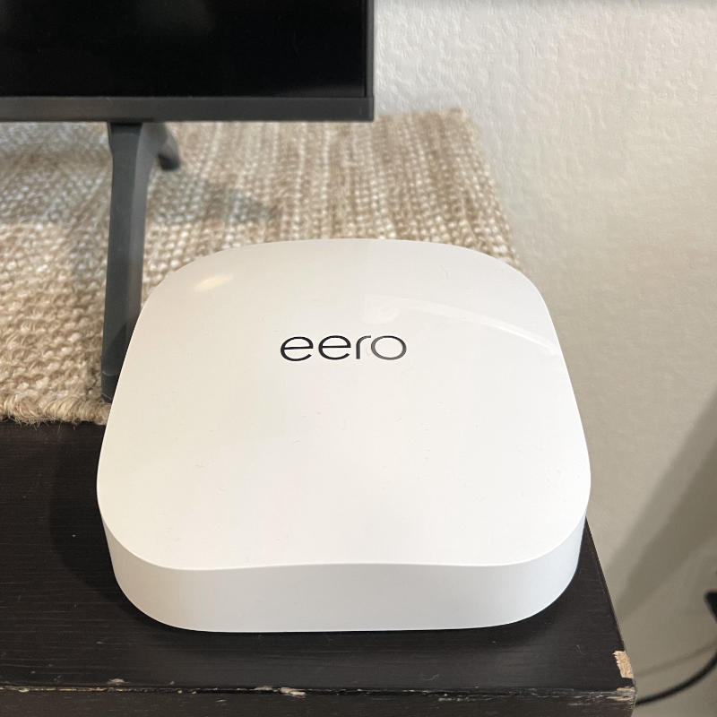 eero pro 6E by tv