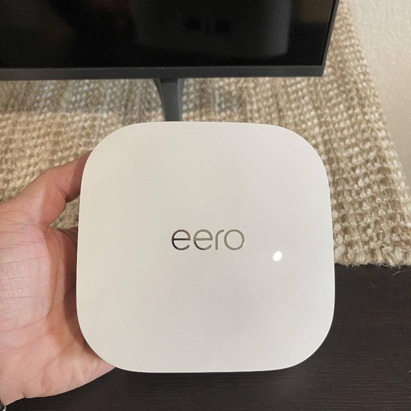 eero pro 6E by tv