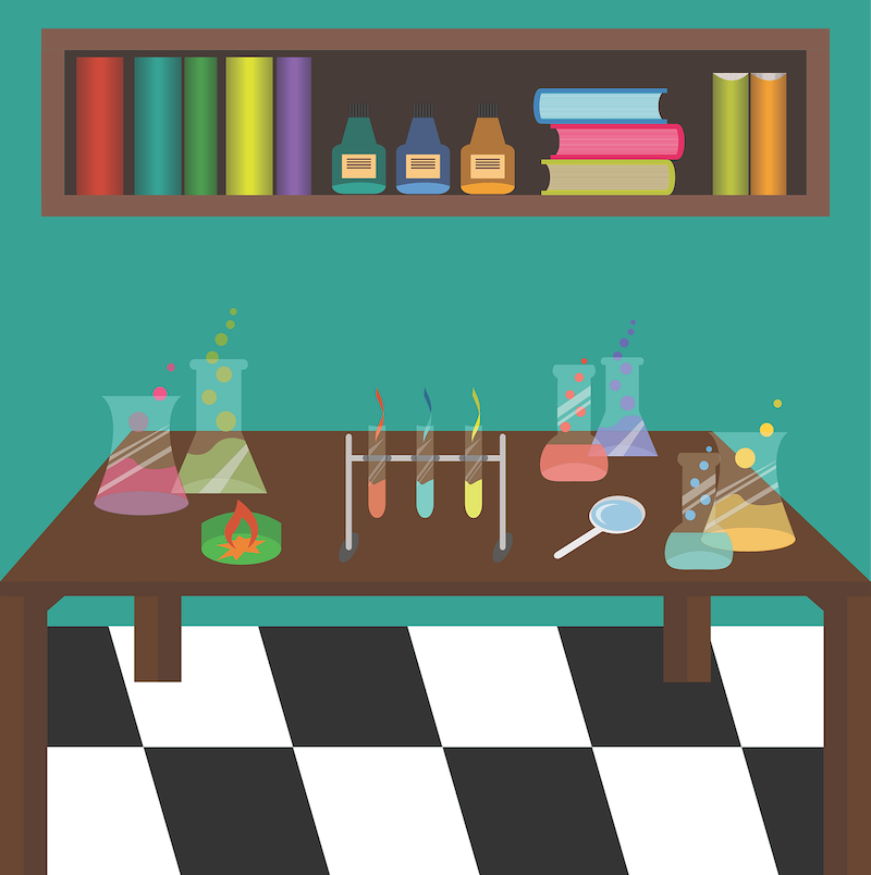 lab testing illustration